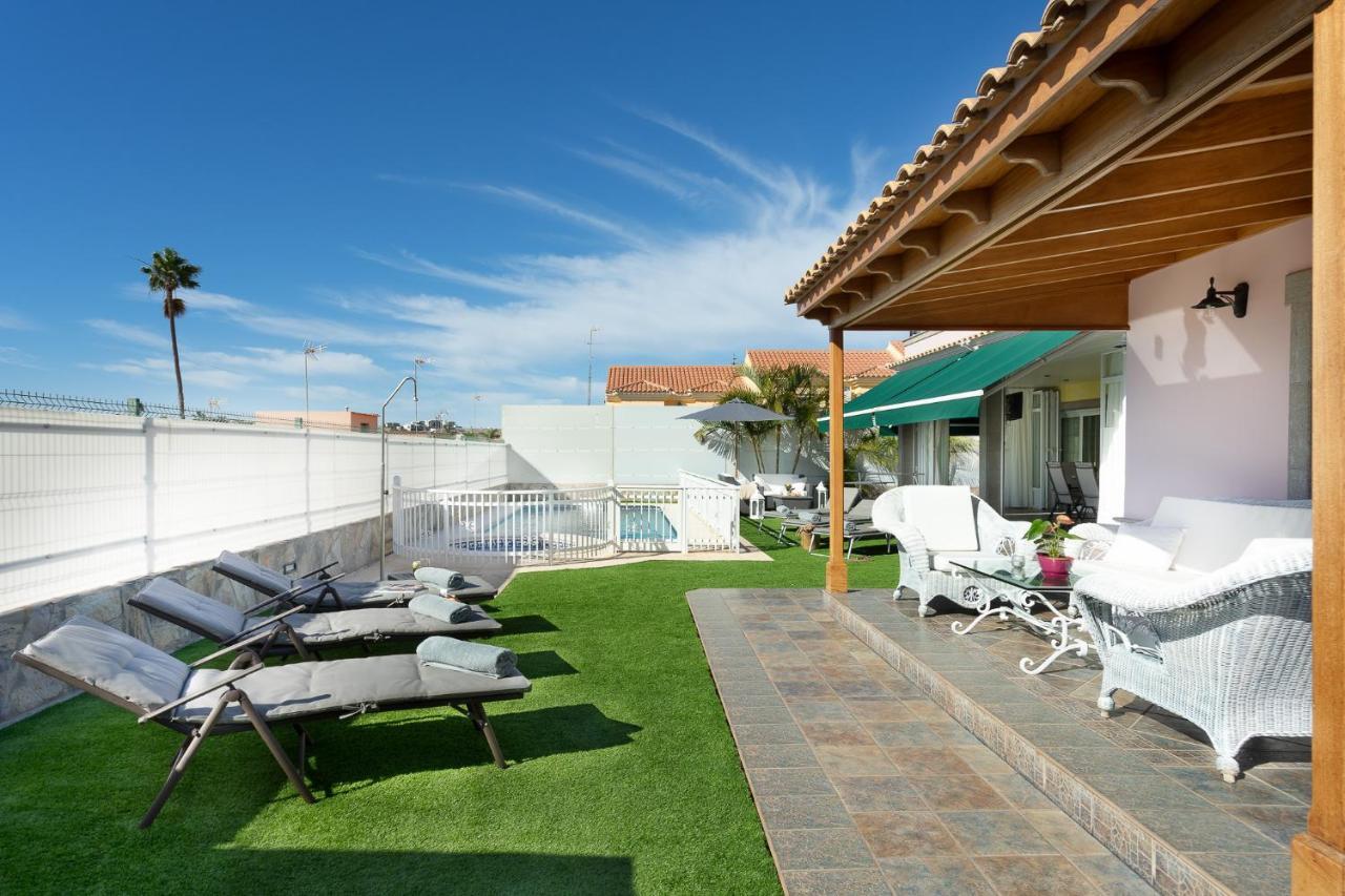 Villa Dalara Maspalomas, Private Pool And Jacuzzi Maspalomas  Eksteriør billede